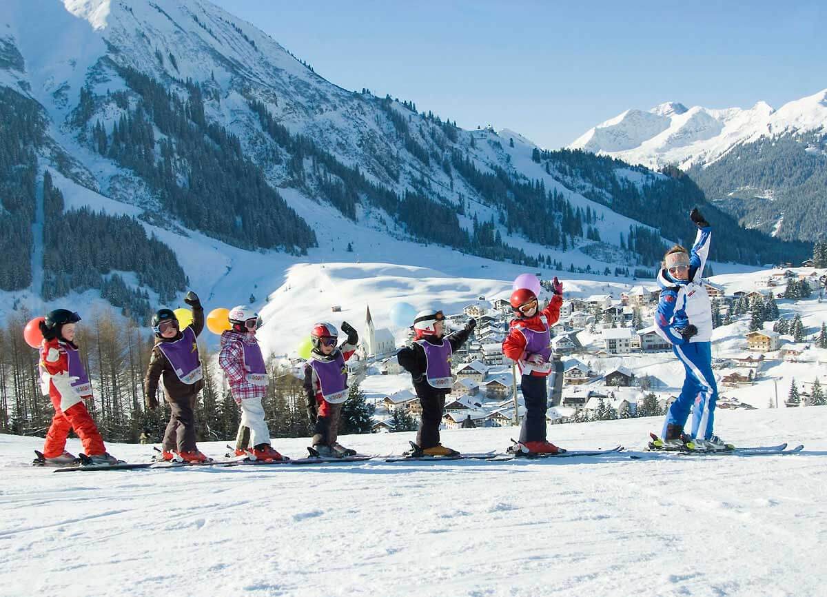 Skischule Berwang Kinderkurs